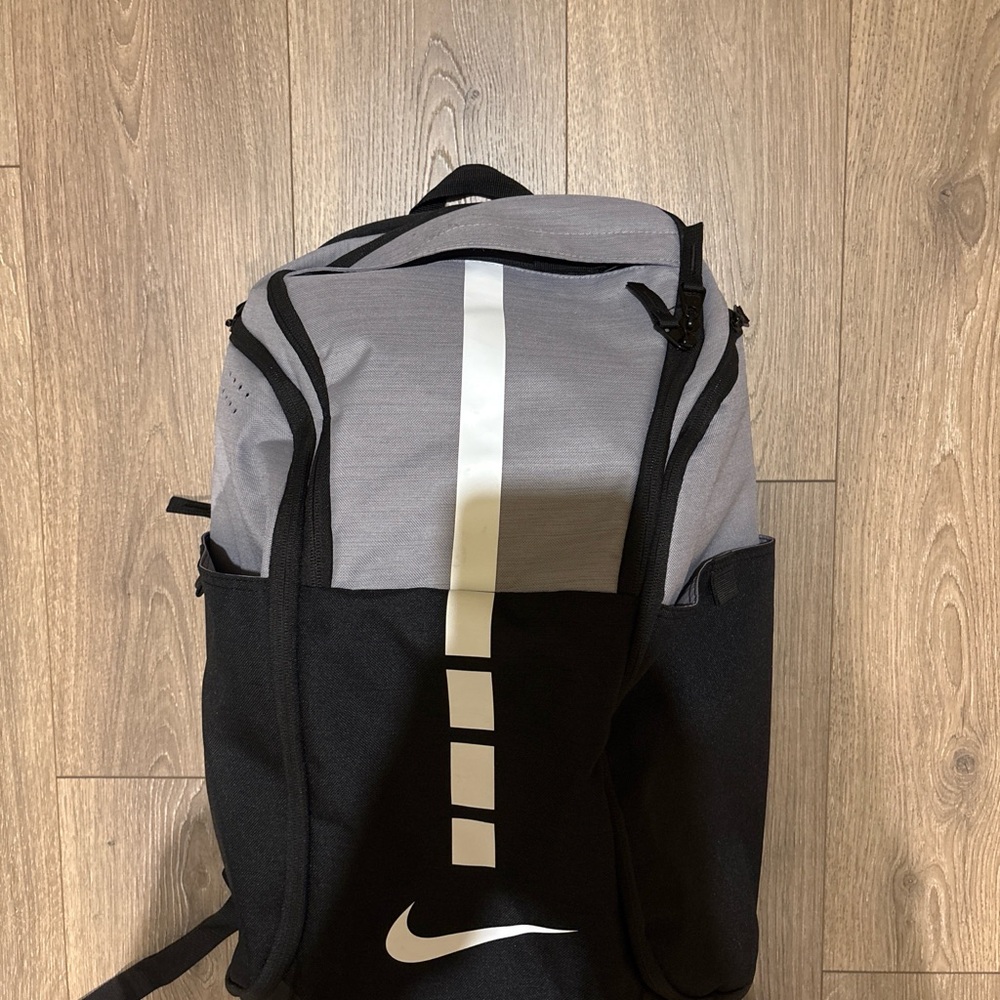 Nike Black and Gray Performance Backpack with Ref… - image 2